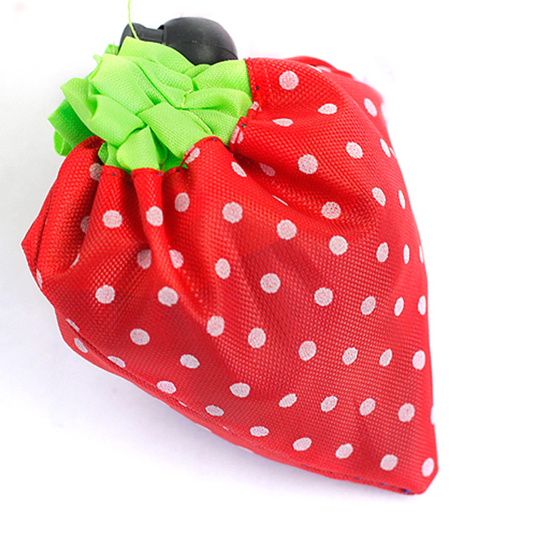 Strawberry shape shopping bag,Strawberry foldable bag,foldable
